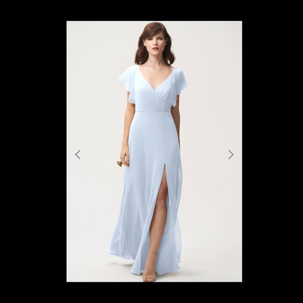 NWT Jenny Yoo Alanna Dress in Whisper Blue